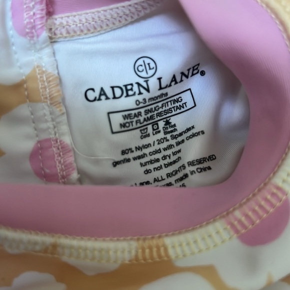 Caden Lane 0-3 Swimsuit - Picture 3 of 3